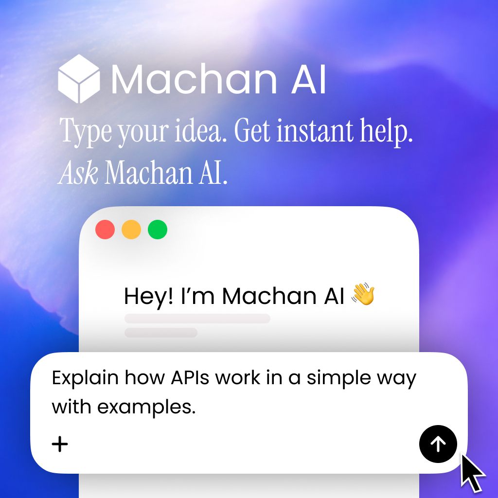 Machan AI Interface Preview